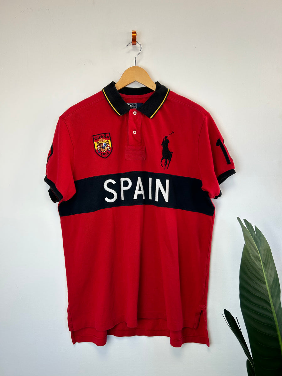 POLO BY RALPH LAUREN FADED SPAIN チーフキーフ ESPANA SPAIN RALPH LAUREN CHIEF KEEF POLO RARE SIZE | Depop