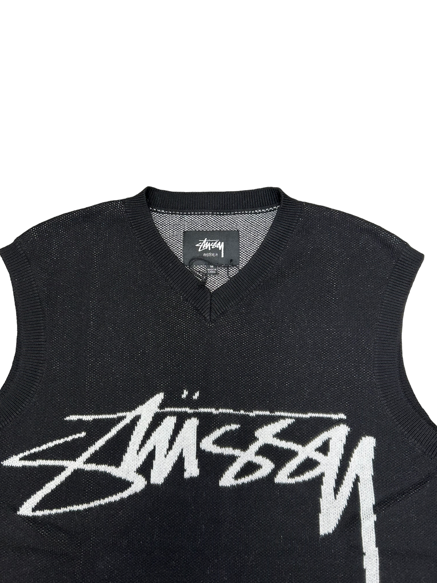 Stüssy Smooth Stock Knitted Vest M – Groovy Garage