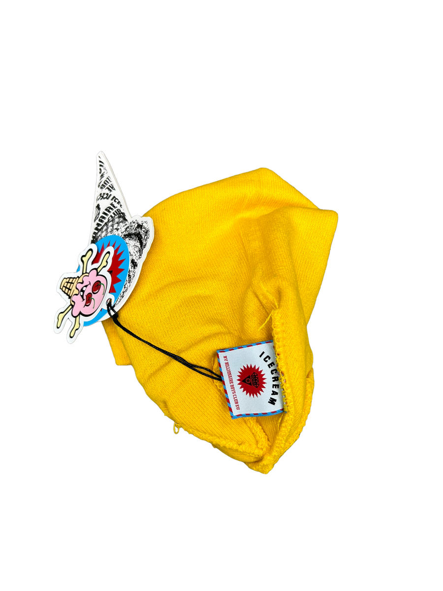 Ice Cream Running Dog Beanie Groovy Garage