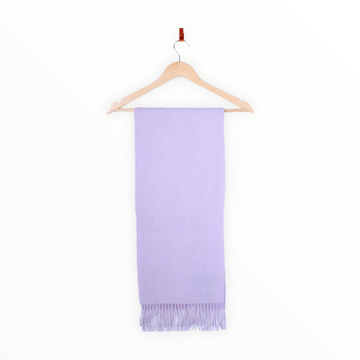 Barbour Purple Wool Scarf Groovy Garage