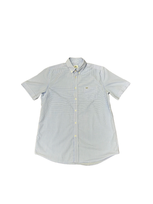 Lacoste Vintage Gingham Check Shirt M