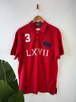 Ralph Lauren Red Big Pony Polo Shirt