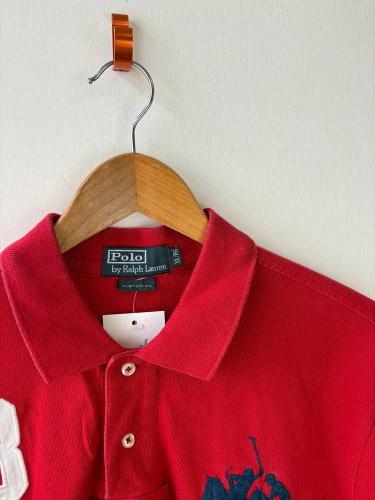 Ralph Lauren Red Big Pony Polo Shirt