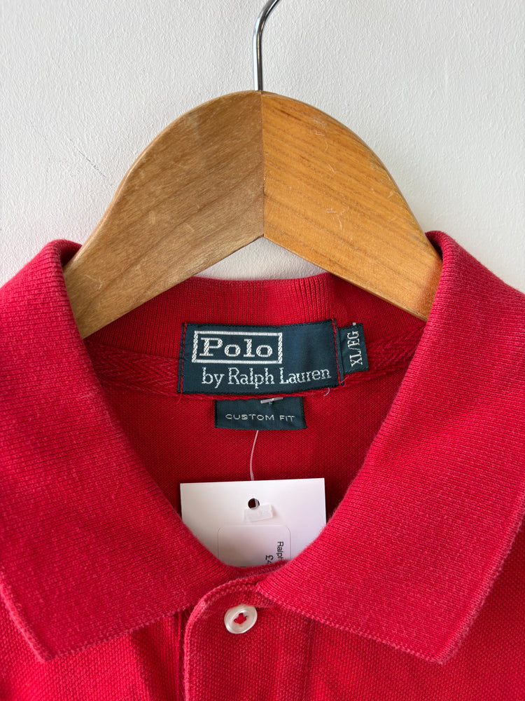 Ralph Lauren Red Big Pony Polo Shirt