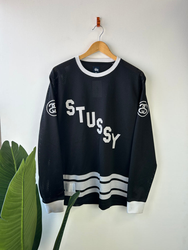 Vintage Stussy Hockey Jersey L