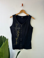 Harley Davidson Black Graphic Tank Top XL