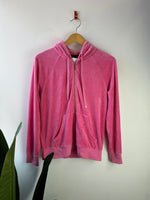 Juicy Couture y2k Pink Velour Hoodie M