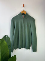 Ralph Lauren Green Quarter Zip M