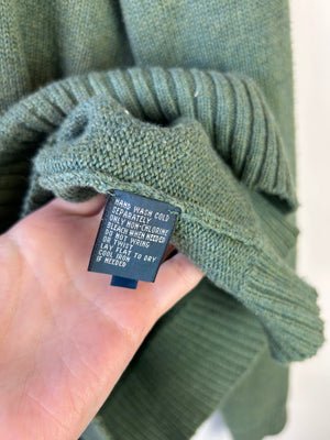 Ralph Lauren Green Quarter Zip M
