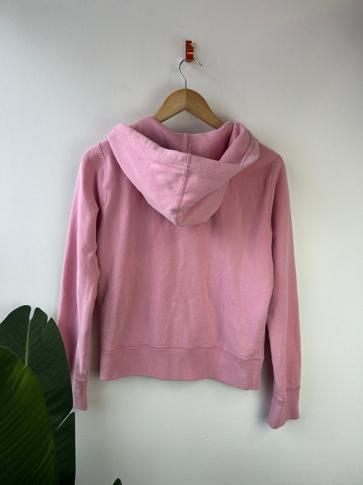 Ralph Lauren Pink Zip Through Hoodie S – Groovy Garage