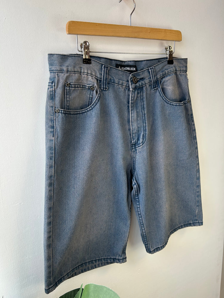 Roadblock Y2K Washed Baggy Jorts