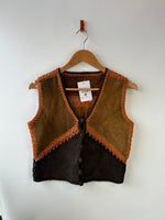 1970s Suede Waistcoat