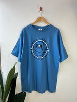 Adidas Vintage Blue Basketball T-shirt L