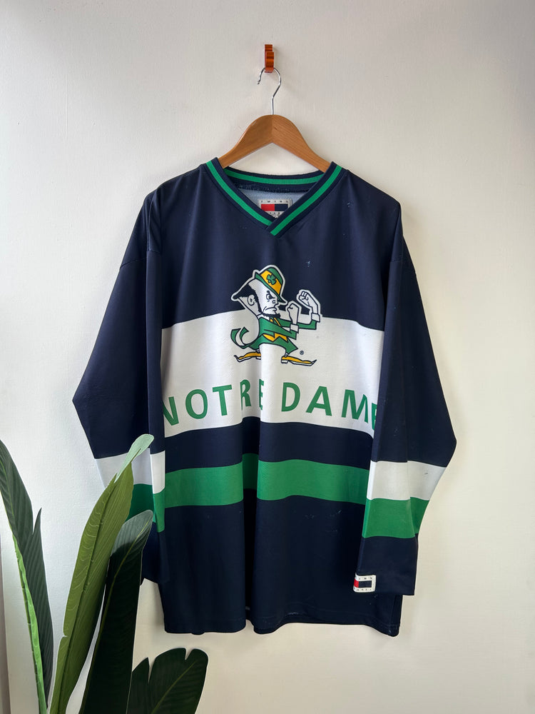 Notre Dame Vintage Ice Hockey Jersey M