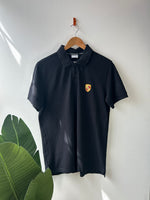 Porsche Racing Black Polo Shirt M