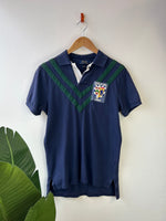 Ralph Lauren Navy and Green Polo S