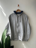 Lacoste Sport Grey Zip Through Hoodie XL