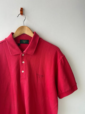 Valentino Jeans Red Polo Shirt L