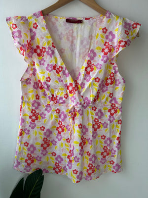Burberry Y2K Floral Summer Top