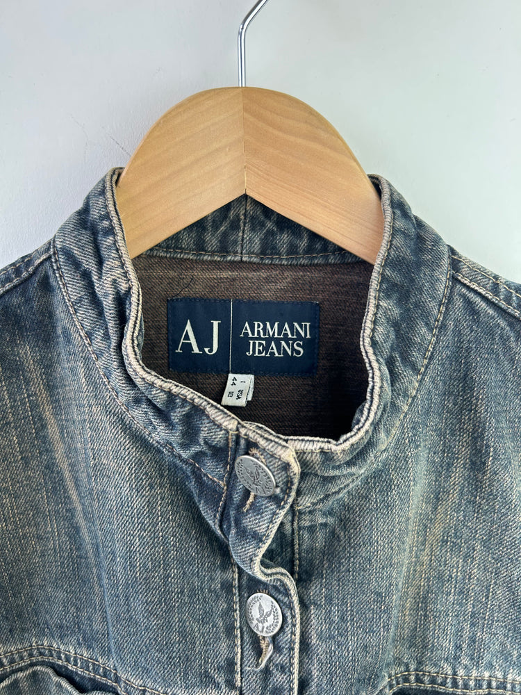 Armani Jeans Archival Washed Denim Jacket