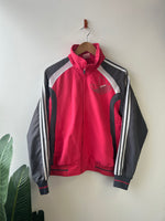 Adidas Pink Vintage Zip Through Jacket XL