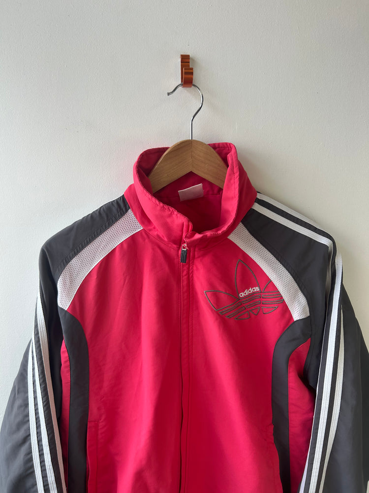Adidas Pink Vintage Zip Through Jacket XL