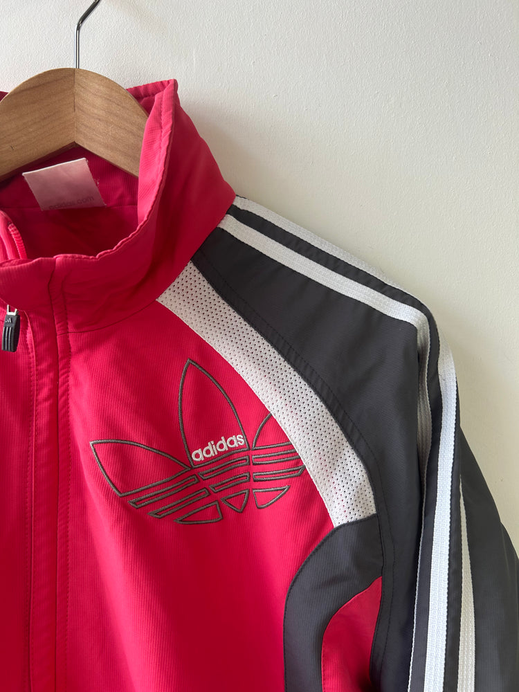 Adidas Pink Vintage Zip Through Jacket XL