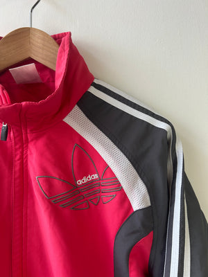 Adidas Pink Vintage Zip Through Jacket XL