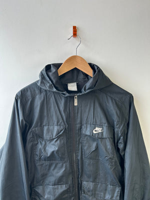 Nike 2000s Black Zip Through Jacket L