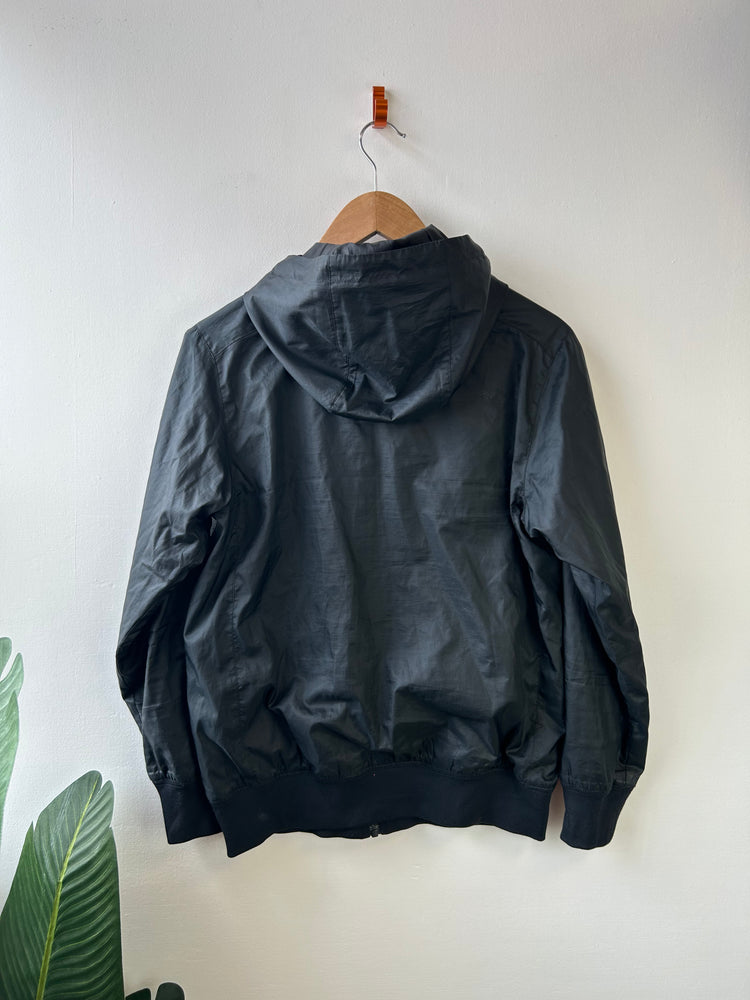 Nike 2000s Black Zip Through Jacket L