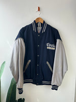 Coors Vintage Navy Baseball Jacket XL