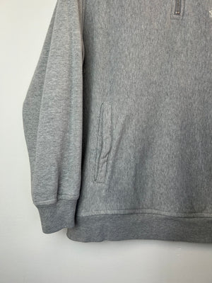 Stussy Grey Quarter Zip S