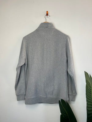 Stussy Grey Quarter Zip S