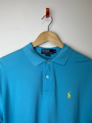 Polo Ralph Lauren Blue Polo Top M