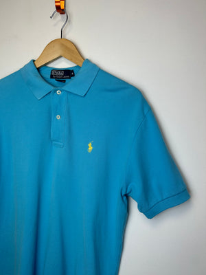 Polo Ralph Lauren Blue Polo Top M