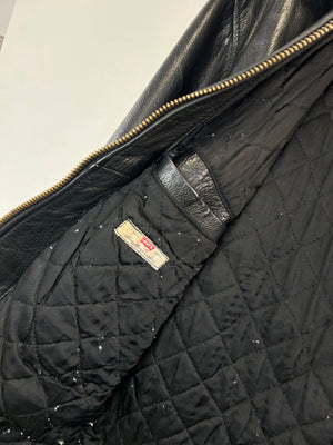 1980's Levis Leather Jacket M