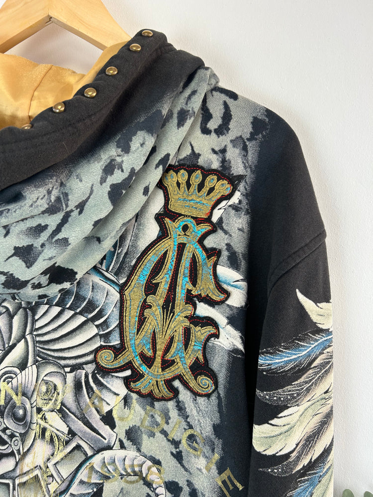 Christian Audigier Vintage Zip Up XL