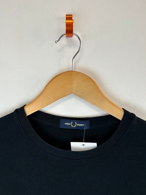 Fred Perry Neil Black T Shirt L