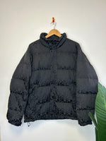 Supreme Jacquard Fuck Puffer Jacket M