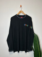 Supreme Logo Long Sleeve T-shirt L