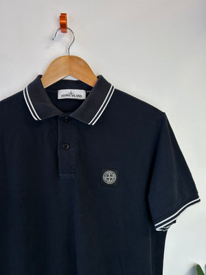 Stone Island Navy Polo Shirt M
