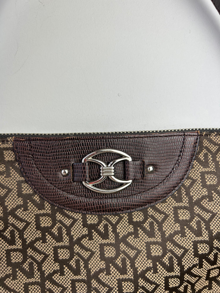 DKNY Monogram Shoulder Bag