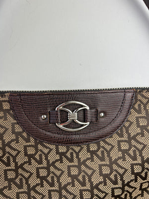 DKNY Monogram Shoulder Bag