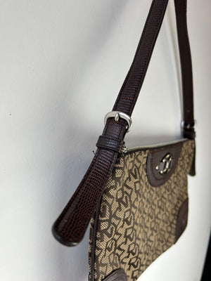 DKNY Monogram Shoulder Bag