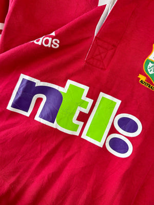 2001 Adidas Rugby Lions Shirt M