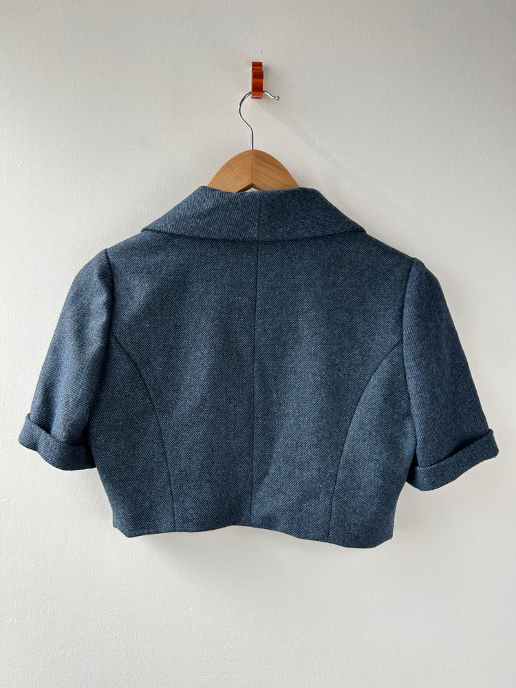 Miss Sixty Cropped Vintage Blazer L