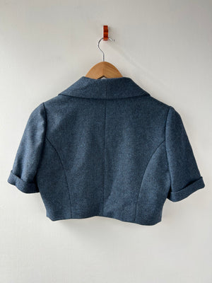 Miss Sixty Cropped Vintage Blazer L