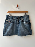 Diesel Denim y2k Mini Skirt S