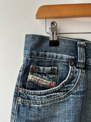 Diesel Denim y2k Mini Skirt S