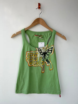 Miss Sixty Slogan Tank Top S